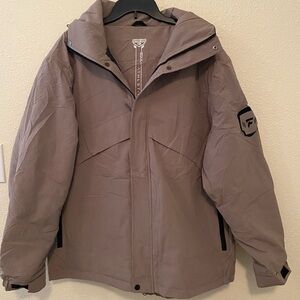 Men's Ski & Snowboard Jacket - Tan XL